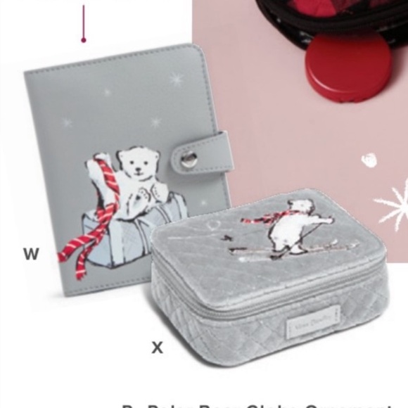 Vera Bradley Beary Merry iconic travel pill case - Picture 9 of 12